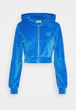 Even&Odd Zip-Up Sweatshirt - Blue -Even&Odd b2fe052a757a46ebad732ac79b01088c