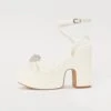 Ankle Cuff Sandals - White -Even&Odd b69c31becd634450b8c063e29fb7277b 1