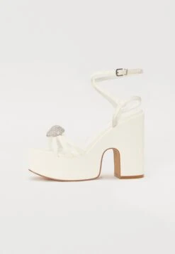 Ankle Cuff Sandals - White