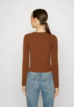Even&Odd Flared Sleeve - Jumper - Brown -Even&Odd b742d5b530dc4ae0a3be54afedfe17f1