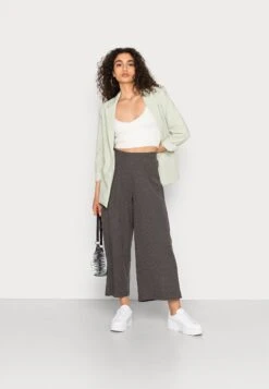 Even&Odd Trousers - Mottled Dark Grey -Even&Odd b755e6f5c2e145cfb6888c956a4509e5