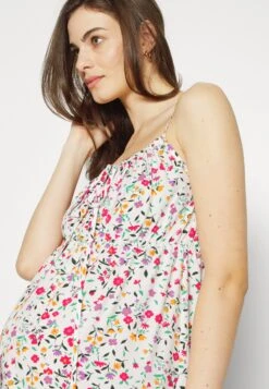 Woven_Mama_Midi Summer Dress - Jersey Dress -Even&Odd b7cab196370943d2be857c48b882402a