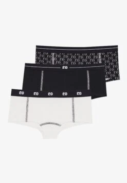 Even&Odd 3 PACK - Pants - Pink/black 17 Even&Odd 3 PACK - Pants - Pink/black -Even&Odd b87fe7935b6c4e72958485fe2f053601