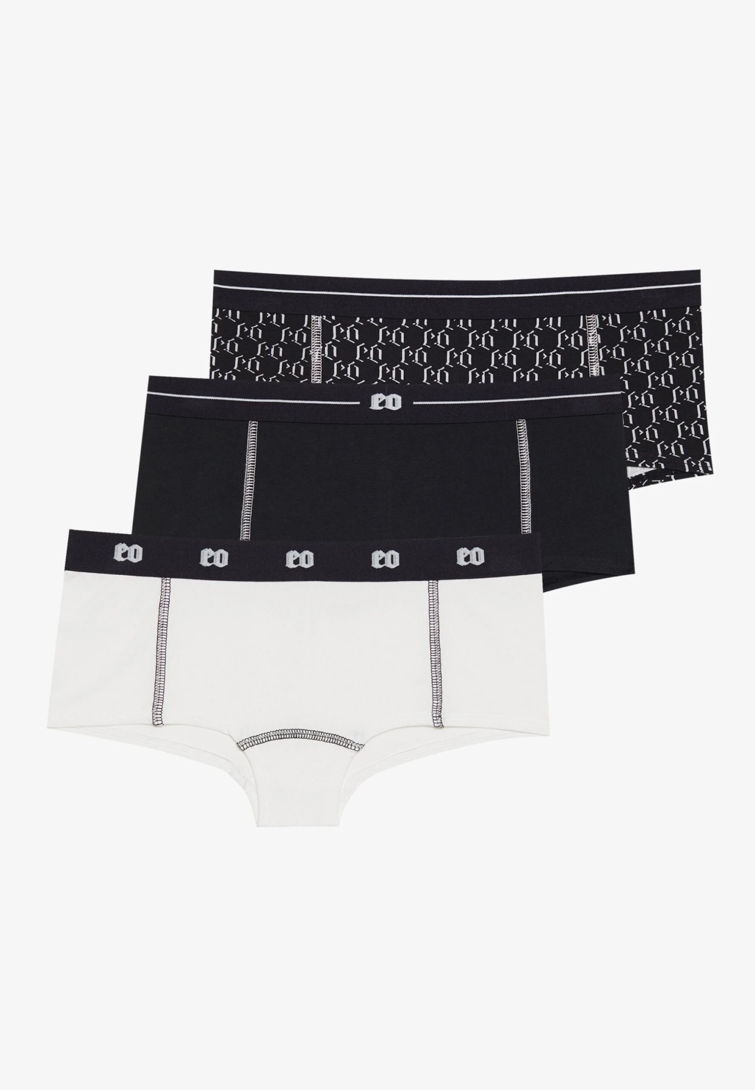 Even&Odd 3 PACK - Pants - Pink/black 10 Even&Odd 3 PACK - Pants - Pink/black - Image 8