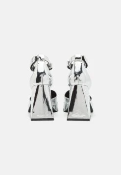 Even&Odd Platform Heels - Silver-Coloured -Even&Odd bbd50063bfa849b685f379a67a14547d