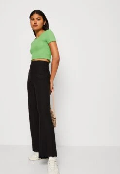 Even&Odd 2 Pack - Basic T-Shirt - Black/Green -Even&Odd bbfc1335436a4b60930f92f96d9b0fbb