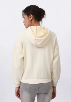 Even&Odd BORG SLEEVES - Hoodie - Cream -Even&Odd bec8a0a5ab034fa8913104587a3ab0b2