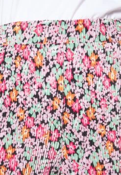 Plisse Flared Trousers- Trousers - 917 - Multi-Coloured -Even&Odd bf1d088d8ee341cc91cc7431df6d5179