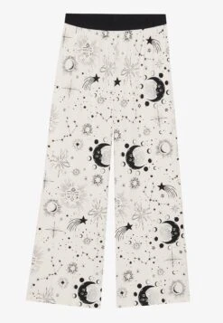 Even&Odd 2 PACK - Pyjama Bottoms - Black/ Beige -Even&Odd bf658638b05944c5b54701ee9aac4a9e