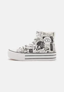 Even&Odd Disney D100 - High-Top Trainers - Black/White