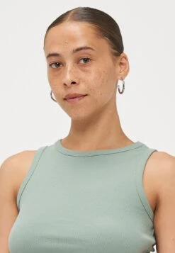 2 PACK - Top - Black/green -Even&Odd c0e66f77e88145c2b2a931462039a48d