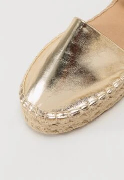 Even&Odd Ankle Strap Ballet Pumps - Gold Coloured -Even&Odd c298af78995b4a32a0af271a7a3fe0a1