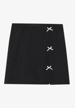 Even&Odd Mini Skirt - Black/white -Even&Odd c52e47008bfa4a5fa95c677716d2219a