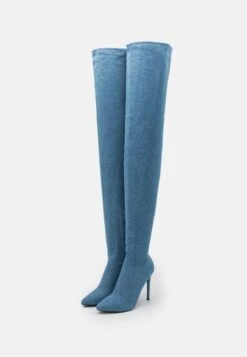 Even&Odd Over-The-Knee Boots - Blue -Even&Odd c65e48454f2345d68e70707615658a87