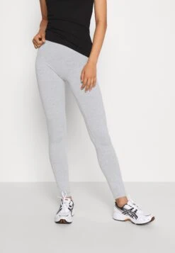 Even&Odd 2 Pack - Leggings - Trousers - Mottled Light Grey/Black -Even&Odd c87b26eaeb1e43b28ecd4b166fa20708