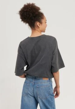 Even&Odd Print T-Shirt - Black -Even&Odd c989b39598fc4f0bbf44019972191a89