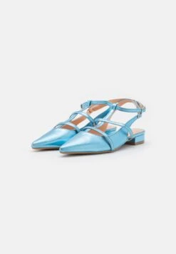 Even&Odd Slingback Ballet Pumps - Blue -Even&Odd cd5eb04c91b04435ba91225b3f8ef2b4
