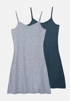 Even&Odd 2 PACK - Nightie - Blue/blue-grey -Even&Odd cea21567191c4117a8e42a874406ad35