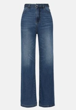 Flared Jeans - Mid Blue Wash -Even&Odd d044cb8b767040ac8d4d95c6388856a4