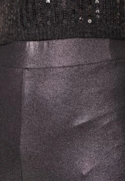 Trousers - Black/Silver -Even&Odd d20ae80bf08e49989e69004d7314c791