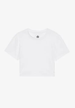 ESSENTIAL QUICK DRY CROPPED SHORT SLEEVE T-SHIRT - Basic T-shirt - Black -Even&Odd d3d703e2307c405e85bf09ac15f7130a