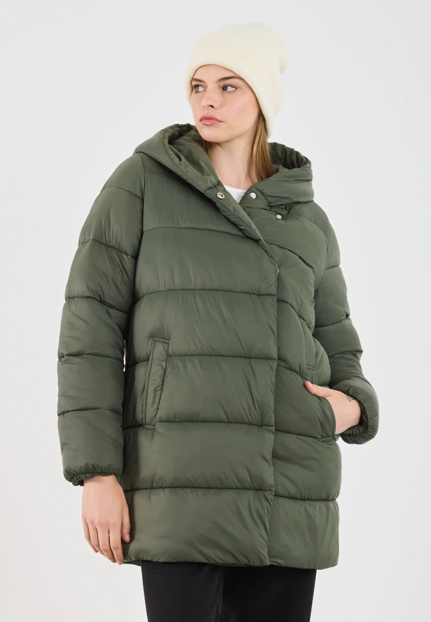 Even&Odd Winter Coat - Green 3 Even&Odd Winter Coat - Green