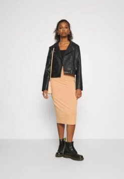 Even&Odd 2 Pack - Pencil Skirt - Black/Camel