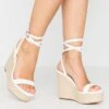 Even&Odd High Heeled Sandals - White -Even&Odd d74fb6113bde4b4c9b420add79d9b68d