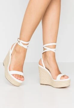 Even&Odd High Heeled Sandals - White