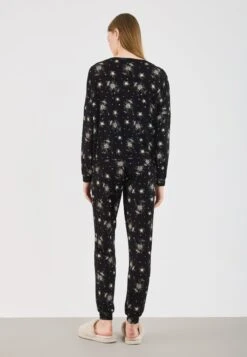 Even&Odd SET - Pyjama Set - Black -Even&Odd d81b52ce205c4f64b27cf9a81d3ee6cc