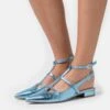 Even&Odd Slingback Ballet Pumps - Blue
