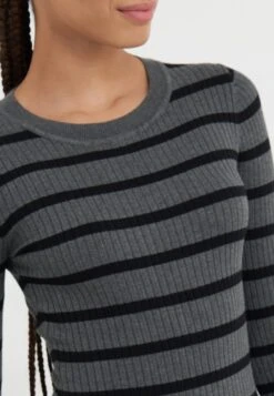 Even&Odd Jumper - Mottled Dark Grey/black -Even&Odd dafd08c235b9441d82d57aca749aa05c