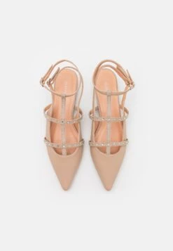 Even&Odd Slingback Ballet Pumps - Beige -Even&Odd db8d404fe6864e06a852d938c8d0c1a1