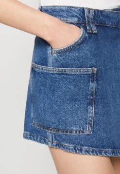 Even&Odd Mini Skirt - Blue Denim -Even&Odd dc4f661893b34805830a7e3b5d18592e