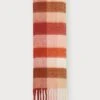 Even&Odd Scarf - Red/pink/brown -Even&Odd dff6342a56f443ba818d3b791bff2fda