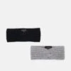 Even&Odd 2 Pack - Ear Warmers - Grey/Black -Even&Odd e716a594cb504a0c9391b4ac743c1d9a