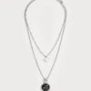 Even&Odd 2 PACK - Necklace - Silver-coloured