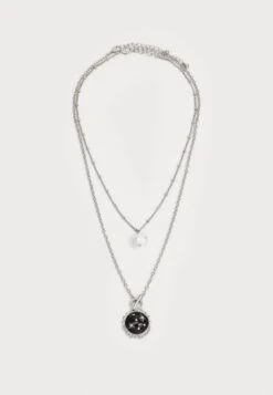 Even&Odd 2 PACK - Necklace - Silver-coloured