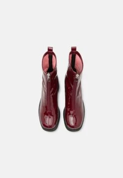 Even&Odd Platform Ankle Boots - Dark Red -Even&Odd e7ce17f0b5f64ef1ade5028bea8ed27a