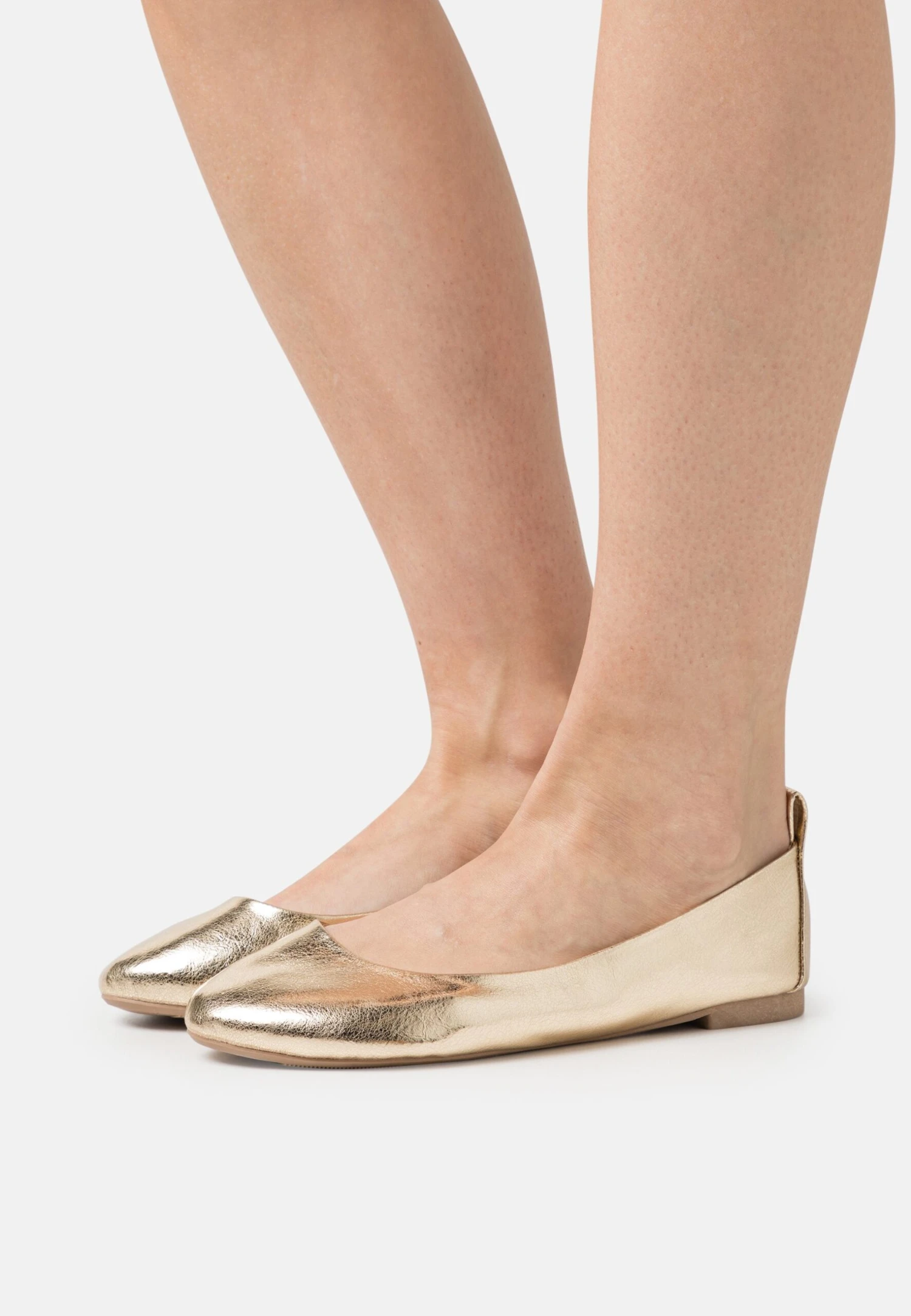 Ballet Pumps - Gold 3 Ballet Pumps - Gold