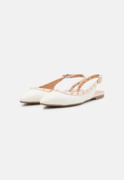 Even&Odd Slingback Ballet Pumps - White -Even&Odd eaea4b3e1302461cbaf5395e2a31d5c5