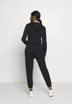 Zip-Up Sweatshirt - Black -Even&Odd ed1484a78eea4e5dad81c46fda4cbfef