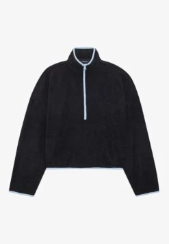 Even&Odd Fleece Jumper - True Black -Even&Odd eeea0ff0f28044eba5eecd3a47d53d2a