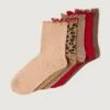 Even&Odd 5 PACK - Socks - Brown/red/black -Even&Odd ef2c203a749346f3a4ff9aa861cd8b4c