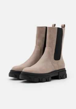 Even&Odd Platform Ankle Boots - Taupe -Even&Odd f09df2fd84404346b3fc5d92b4e961b2