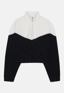 Even&Odd Fleece Jumper - Off-white/pink -Even&Odd f0fcc09718bf4481a42bc620356d9cb5