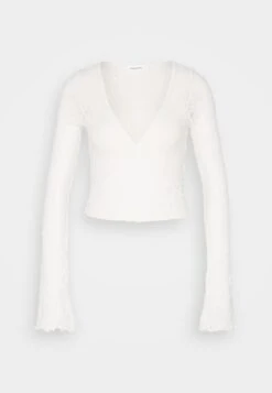 Even&Odd Long Sleeved Top - White -Even&Odd f19c8f01ed254ee1b28102fdf5cea486