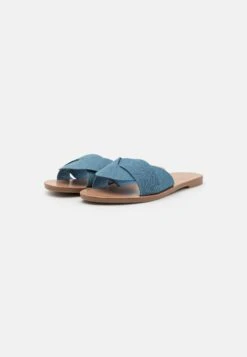 Even&Odd Mules - Blue Denim -Even&Odd f4a7cfc3b0304aaaa5e2620141433fcc