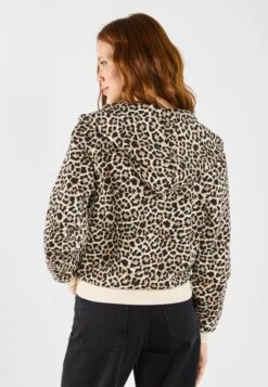 Even&Odd Zip-up Sweatshirt - Beige -Even&Odd f5c99057b2a746249c4808b06e4e3aea