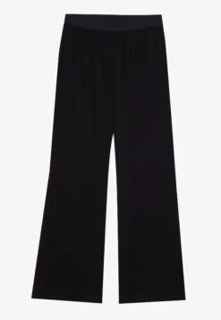 Even&Odd 2 PACK - Pyjama Bottoms - Black/ Beige -Even&Odd fe3cccfdf318454c839626a334e0f583